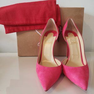 ❌SOLD❌Christian Louboutin Pink Iriza Heels